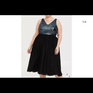 NWT Torrid Sequin Dress